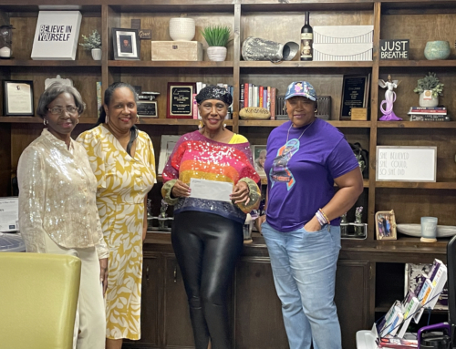 $1, 200 donation to butterflies by grace foundation for battered women